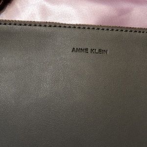 Anne Klein Gray Pouch. NWOT